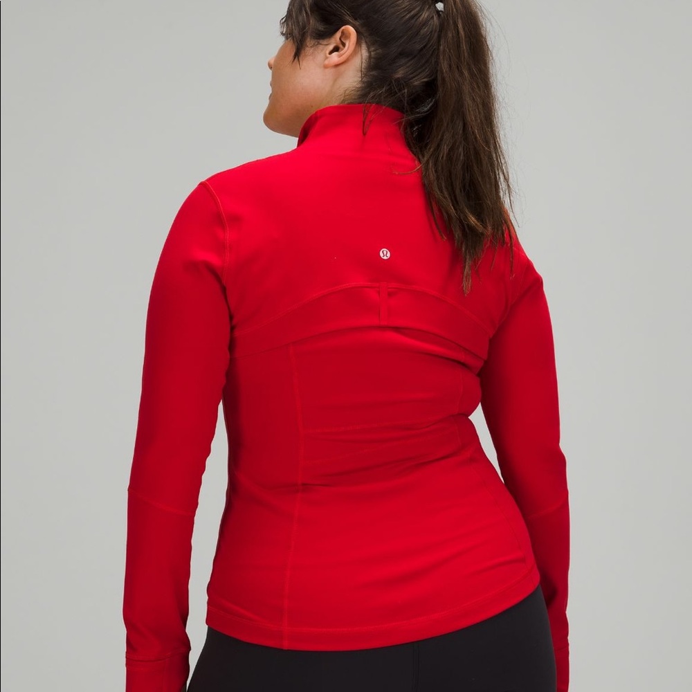 RED LULULEMON DEFINE JACKET